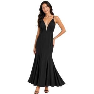 Lulus Black Maxi Dress Size Small M26207 Style